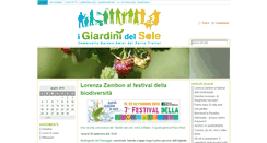Desktop Screenshot of giardinidelsole.parcotrotter.org
